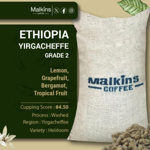 Ethiopia Yirgacheffe Grade 2